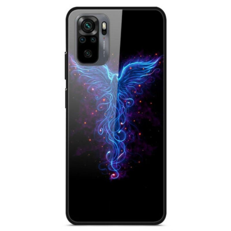 Hülle Für Xiaomi Redmi Note 10 / 10S Phoenix Gehärtetes Glas