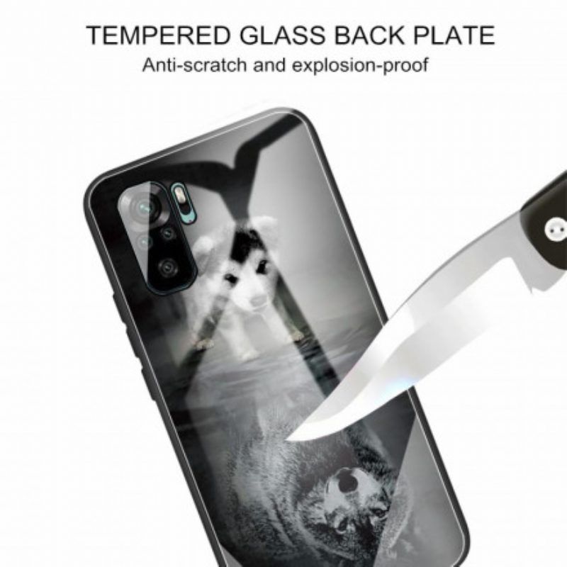 Hülle Für Xiaomi Redmi Note 10 / 10S Puppy Dream Gehärtetes Glas