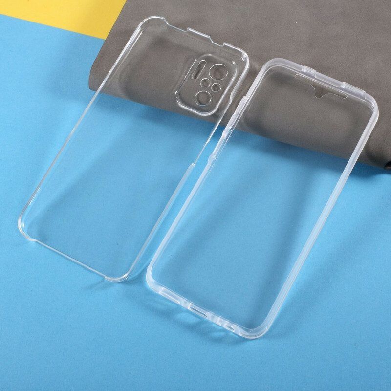 Hülle Für Xiaomi Redmi Note 10 / 10S Transparente Vorderseite Und Rückseite