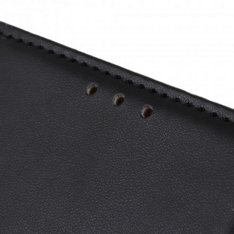 Lederhüllen Für Xiaomi Redmi Note 10 / 10S Schlichtes Kunstleder