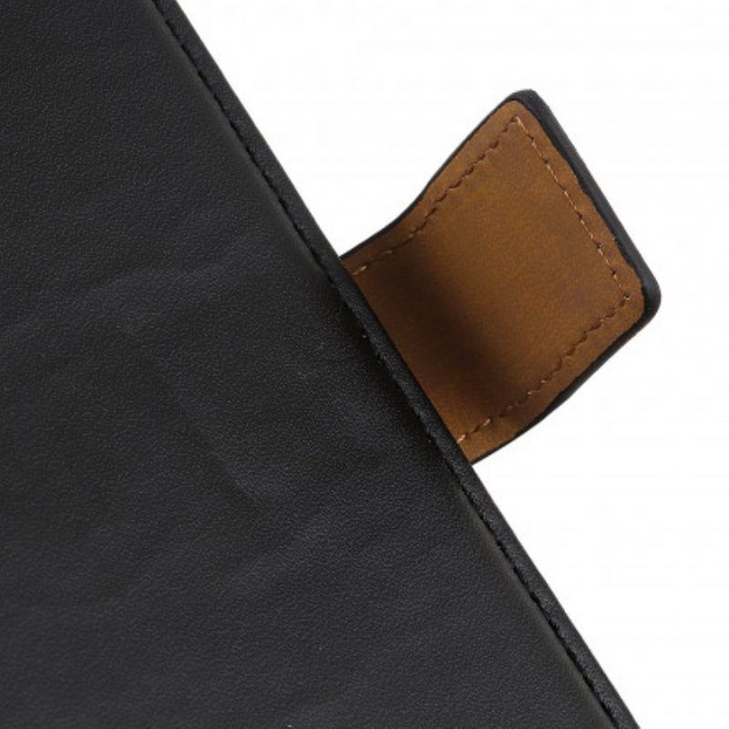 Lederhüllen Für Xiaomi Redmi Note 10 / 10S Schlichtes Kunstleder