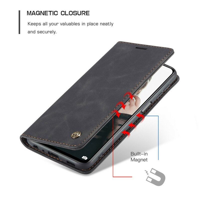 Schutzhülle Für Xiaomi Redmi Note 10 / 10S Flip Case Caseme Ledereffekt