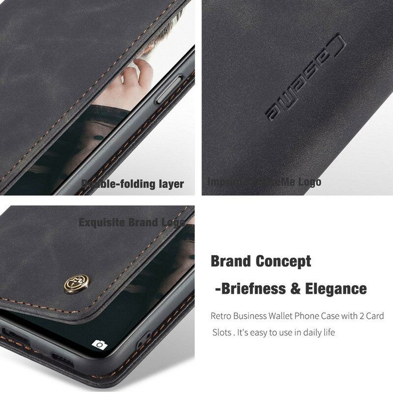 Schutzhülle Für Xiaomi Redmi Note 10 / 10S Flip Case Caseme Ledereffekt