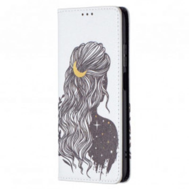 Schutzhülle Für Xiaomi Redmi Note 10 / 10S Flip Case Schöne Haare