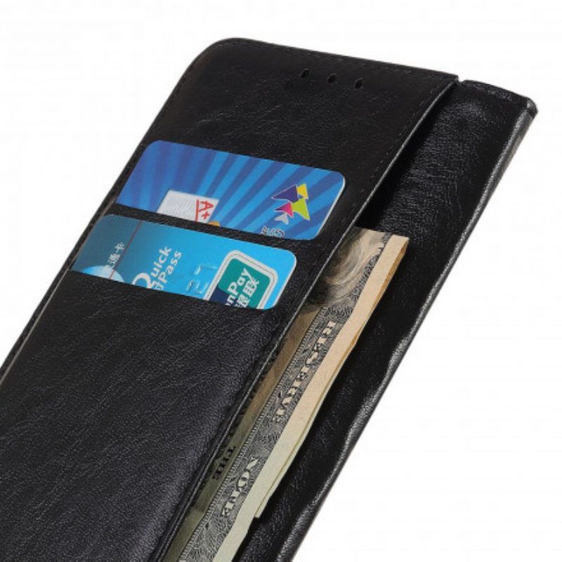 Schutzhülle Für Xiaomi Redmi Note 10 / 10S Flip Case Strukturierter Ledereffekt