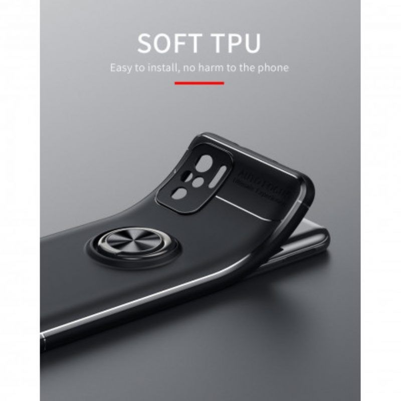 Schutzhülle Für Xiaomi Redmi Note 10 / 10S Flip Case Version Aus Litschi-spaltleder