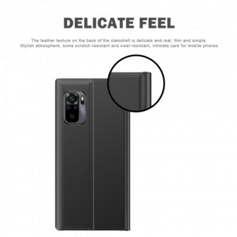 Schutzhülle Für Xiaomi Redmi Note 10 / 10S Strukturiertes Kunstleder