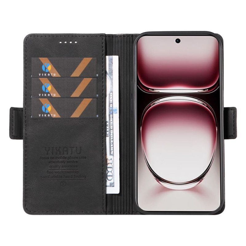 Lederhüllen Oppo Reno 12 Pro 5g Yikatu Wildledereffekt