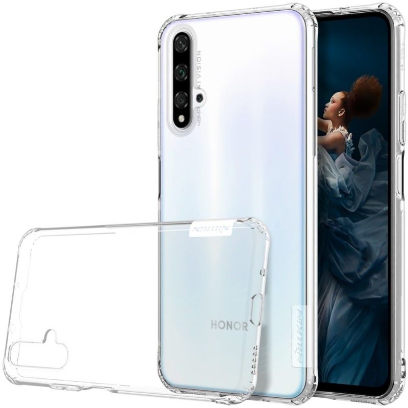 Hülle Huawei Nova 5T Transparent Natürliches Transparentes Nillkin