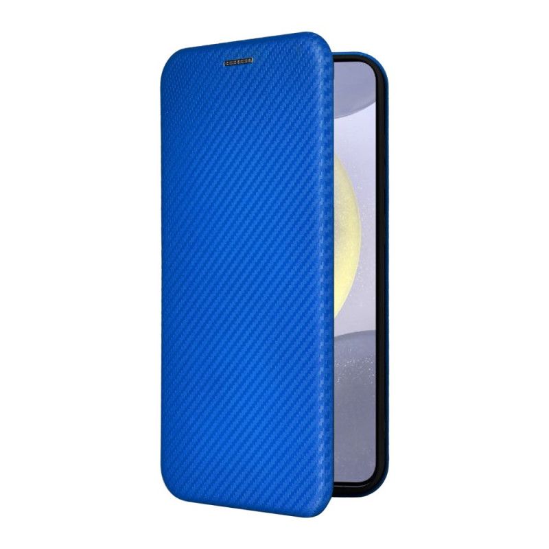 Flip Case Für Samsung Galaxy S25 Fe Kohlefaser