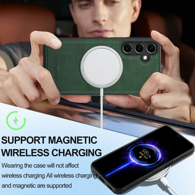 Hülle Für Samsung Galaxy S25 Fe Abnehmbarer Magnetischer Kartenhalter