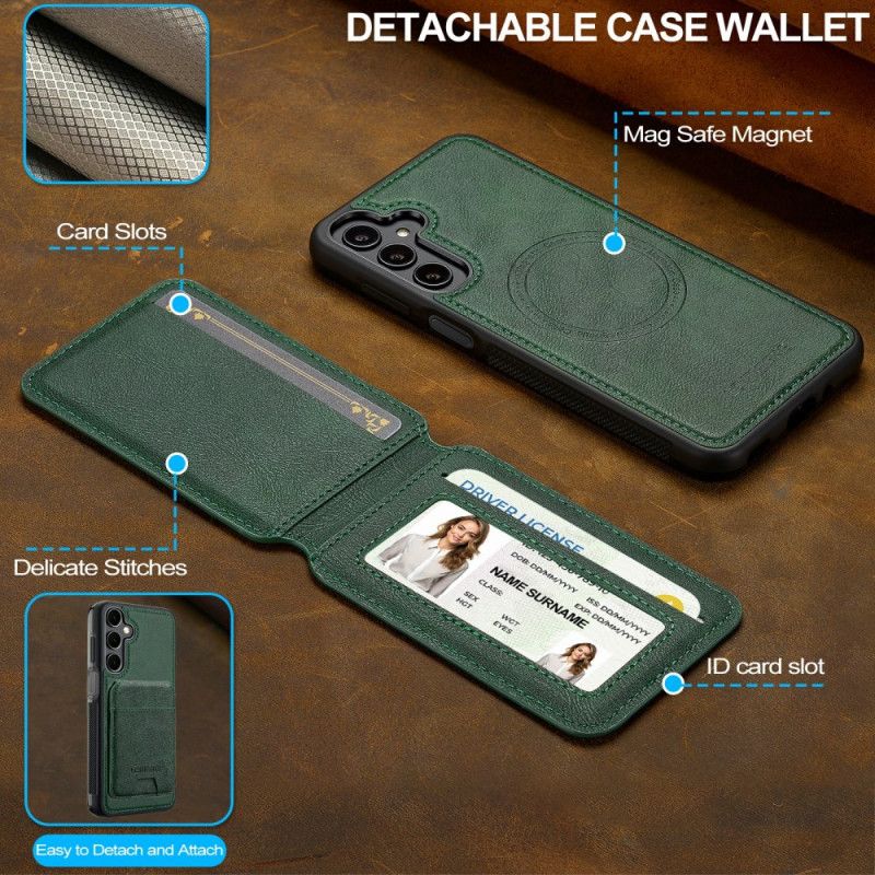 Hülle Für Samsung Galaxy S25 Fe Abnehmbarer Magnetischer Kartenhalter