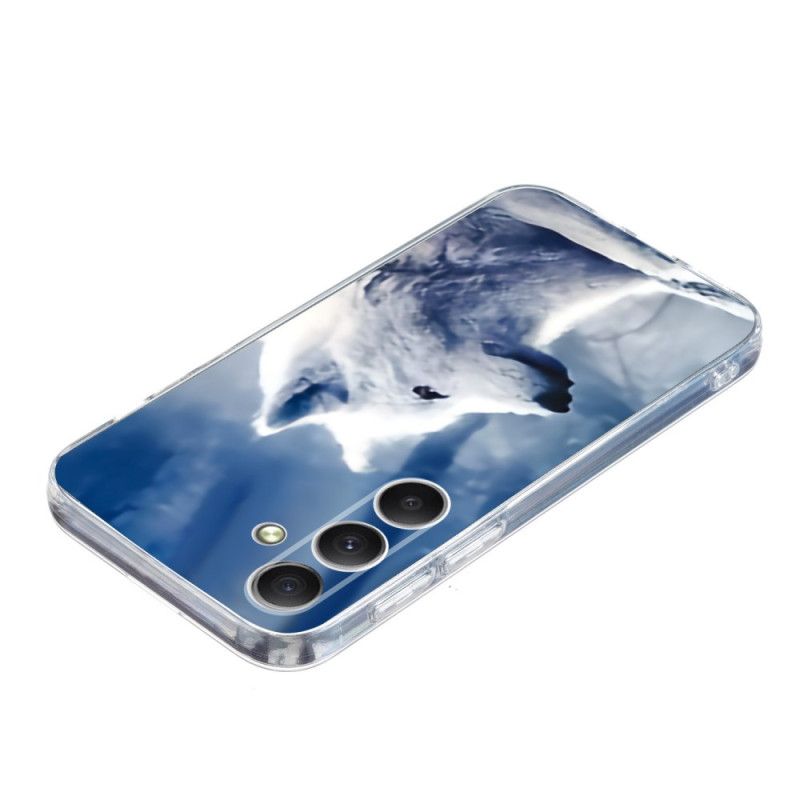 Hülle Für Samsung Galaxy S25 Fe Weißer Wolf