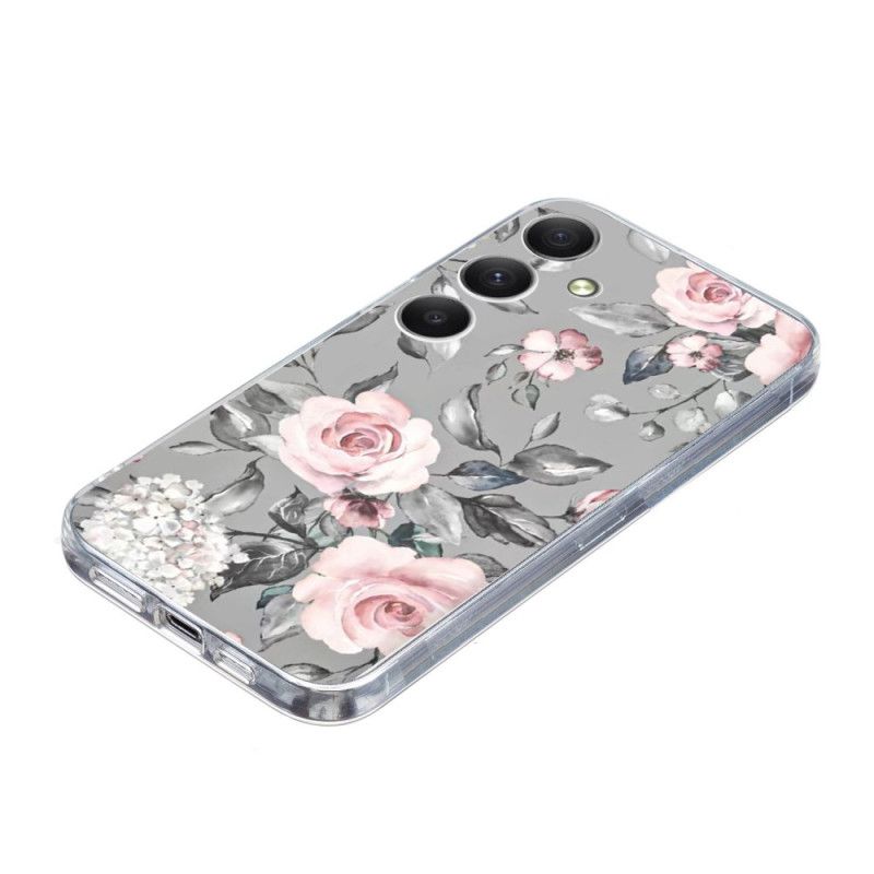 Hülle Samsung Galaxy S25 Fe Handyhülle Blumenmuster