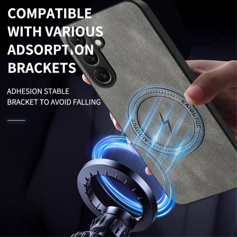 Hülle Samsung Galaxy S25 Fe Handyhülle Magsafe Nappa-leder-effekt