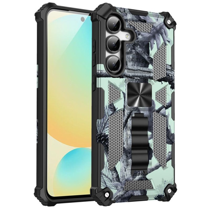 Hülle Samsung Galaxy S25 Fe Handyhülle Tarnmuster Mit Ständer