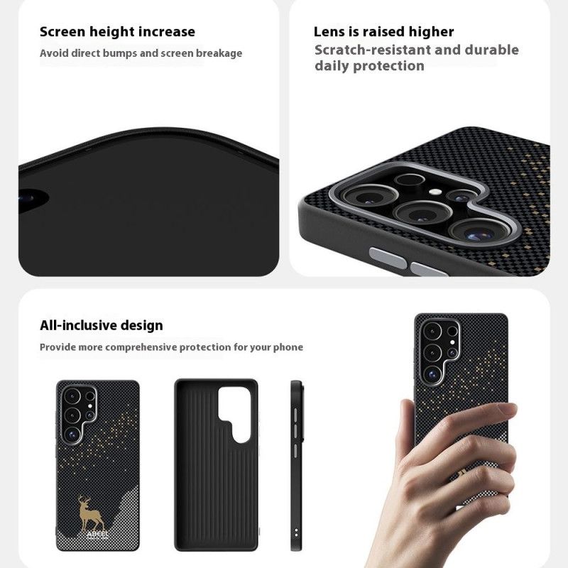 Hülle Samsung Galaxy S25 Fe Magsafe-kompatibles Abeel-muster