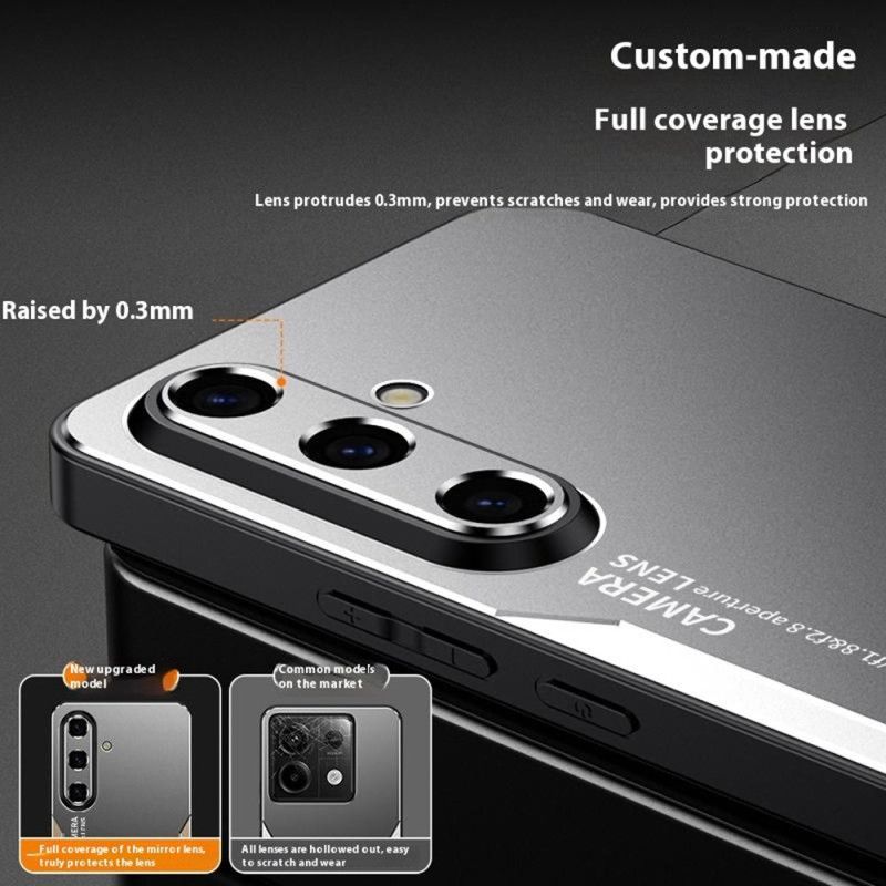 Hülle Samsung Galaxy S25 Fe Metall-effekt