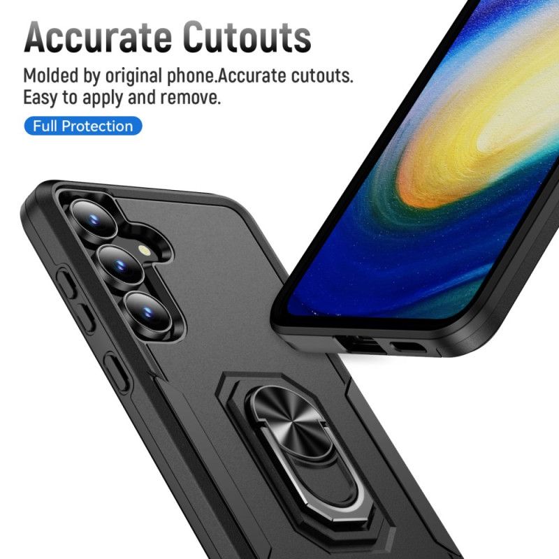 Hülle Samsung Galaxy S25 Fe Ringhalter In Metalloptik