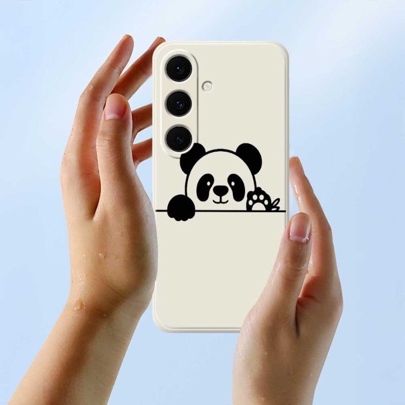 Hülle Samsung Galaxy S25 Fe Silikon Mit Panda-motiv