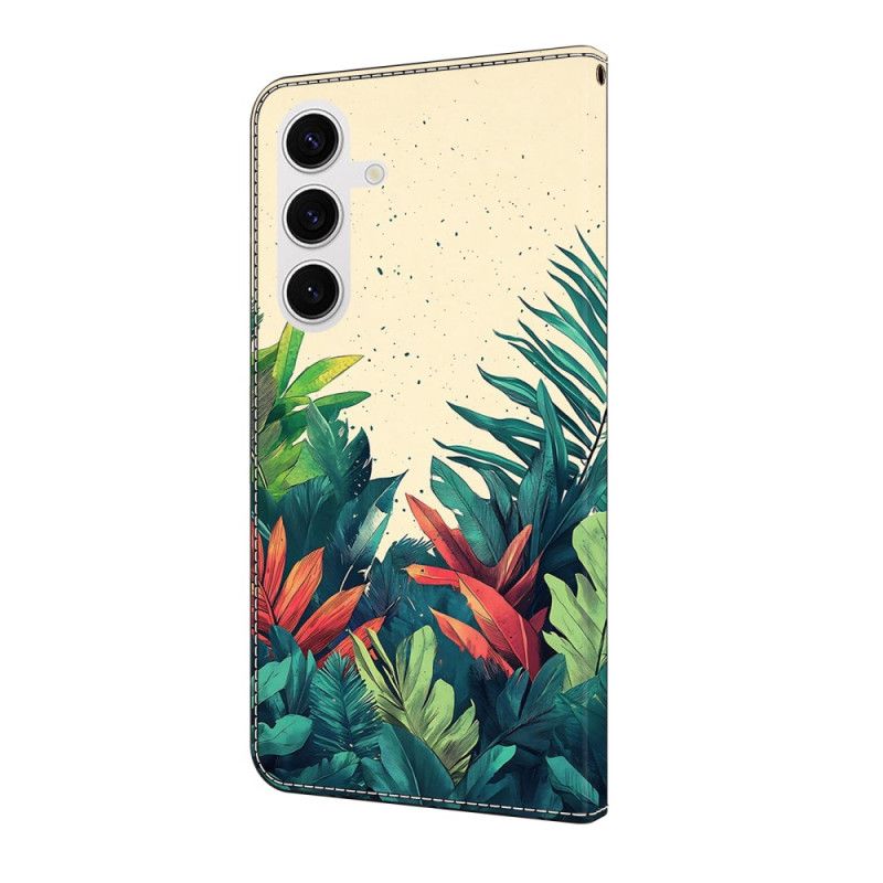 Lederhüllen Samsung Galaxy S25 Fe Blätter