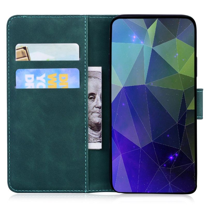 Lederhüllen Samsung Galaxy S25 Fe Handyhülle Tigermuster