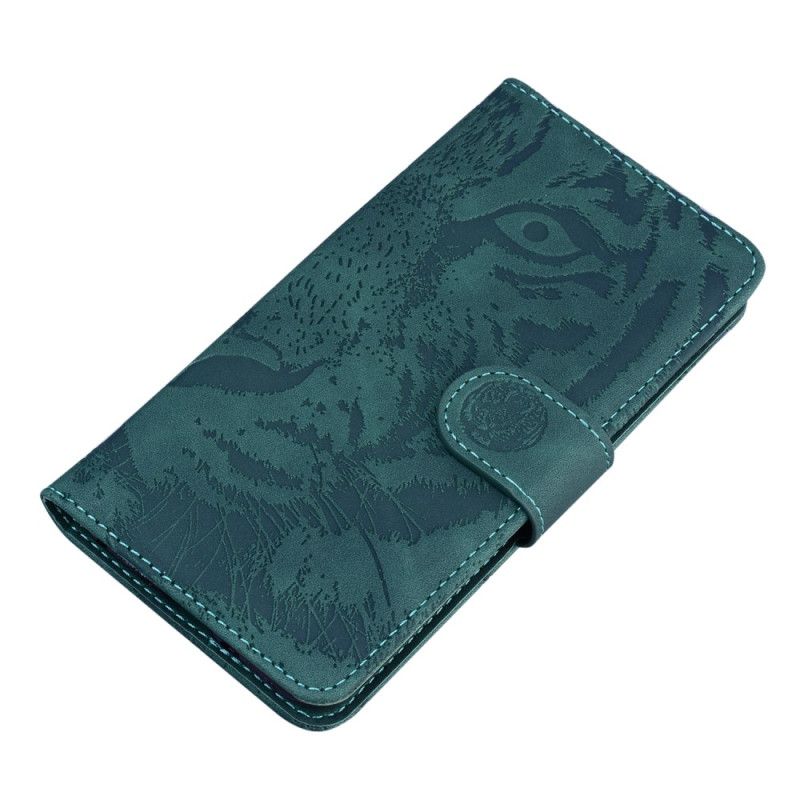 Lederhüllen Samsung Galaxy S25 Fe Handyhülle Tigermuster