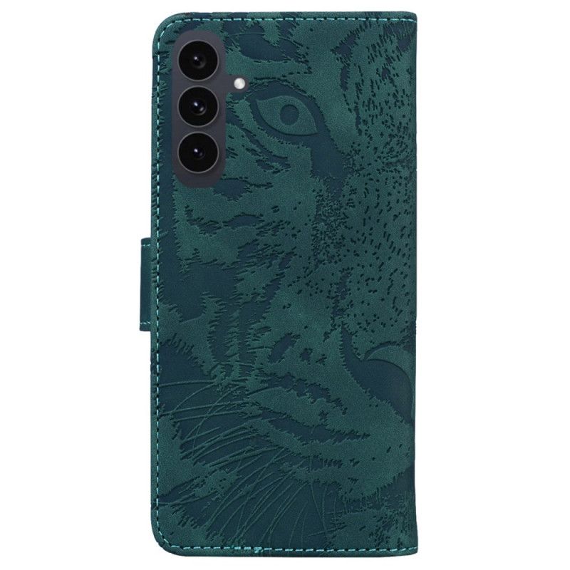 Lederhüllen Samsung Galaxy S25 Fe Handyhülle Tigermuster