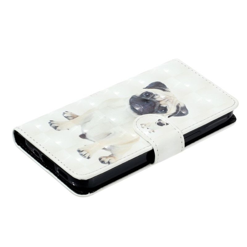 Lederhüllen Samsung Galaxy S25 Fe Hund Mit Umhängeband