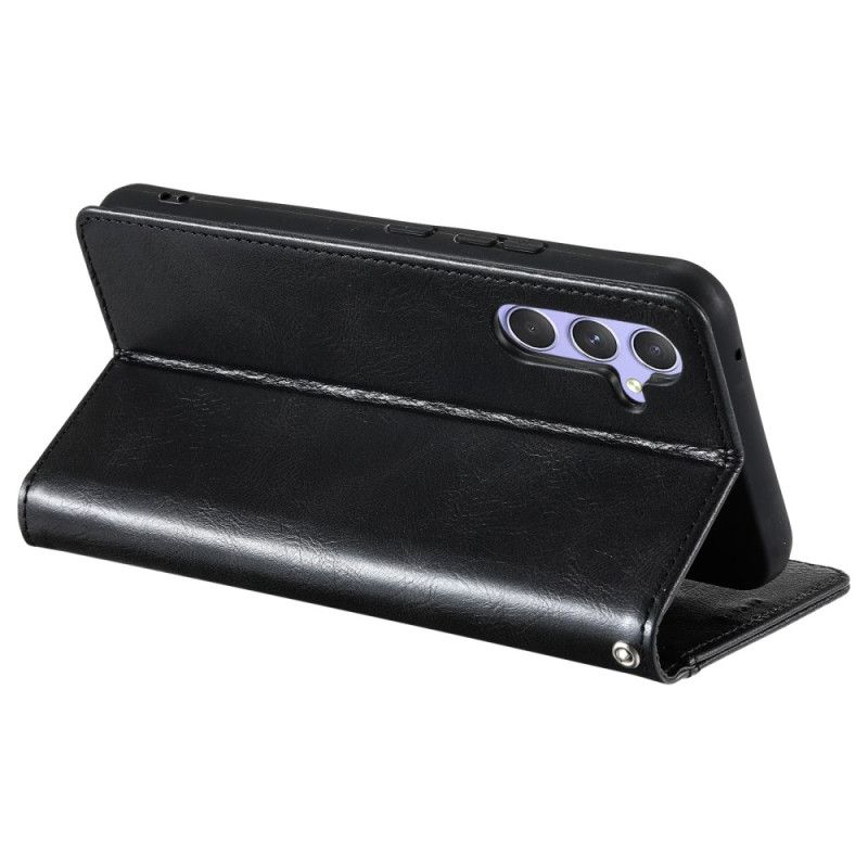 Lederhüllen Samsung Galaxy S25 Fe Kartenhalter Und Riemen