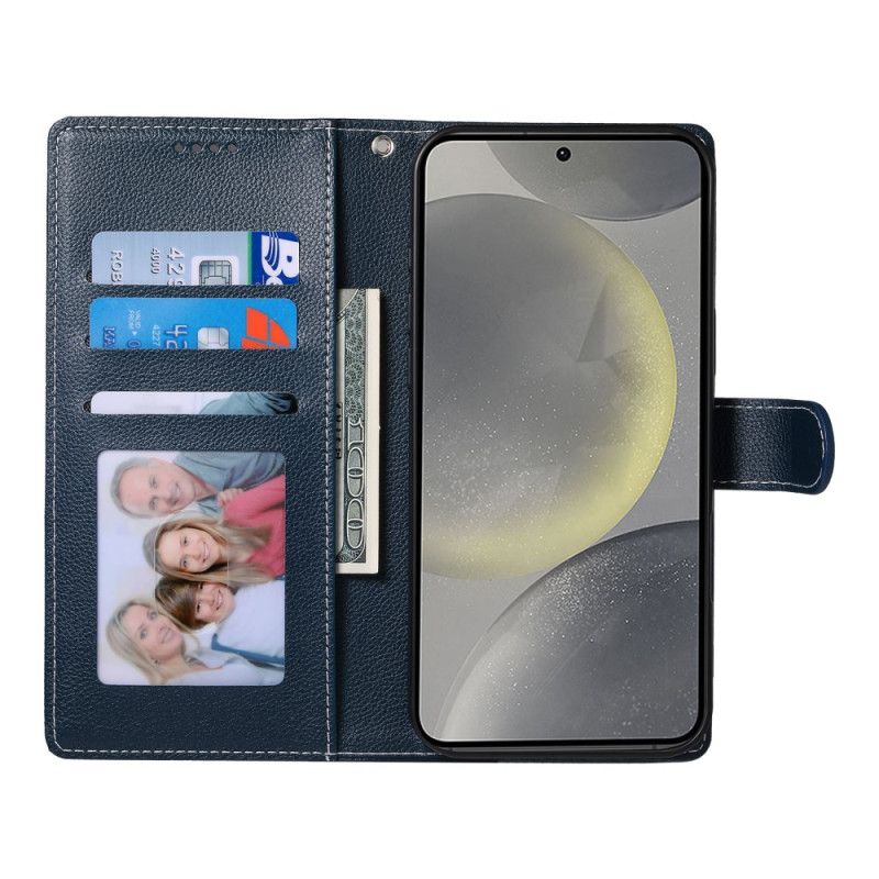 Lederhüllen Samsung Galaxy S25 Fe Schlichte Lederoptik