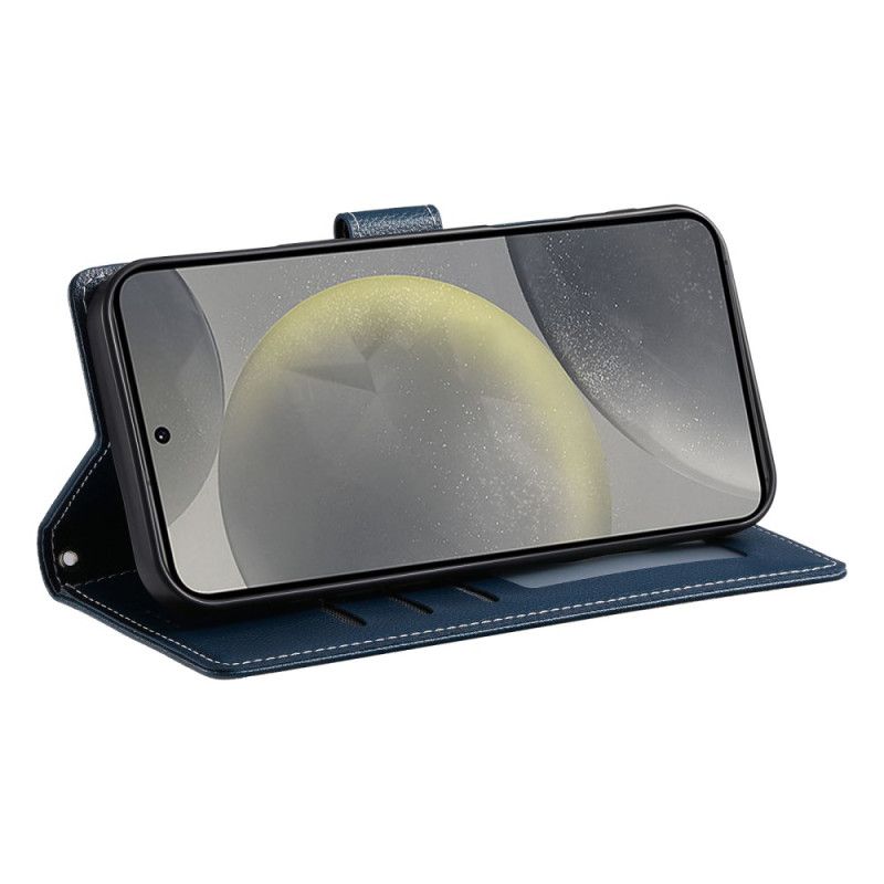 Lederhüllen Samsung Galaxy S25 Fe Schlichte Lederoptik