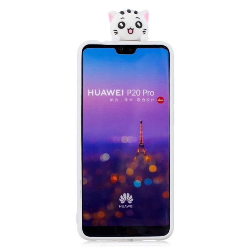 Hülle Für Huawei P20 Pro 3D Lustige Katze