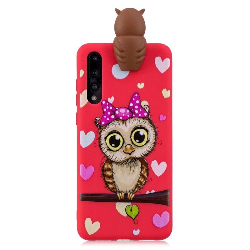 Hülle Für Huawei P20 Pro 3D Miss Owl