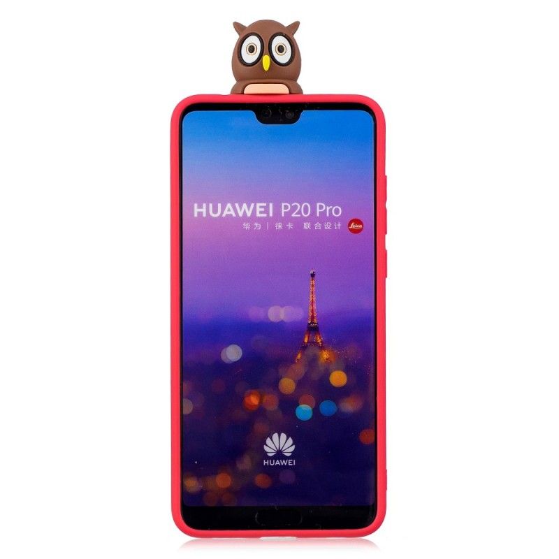 Hülle Für Huawei P20 Pro 3D Miss Owl
