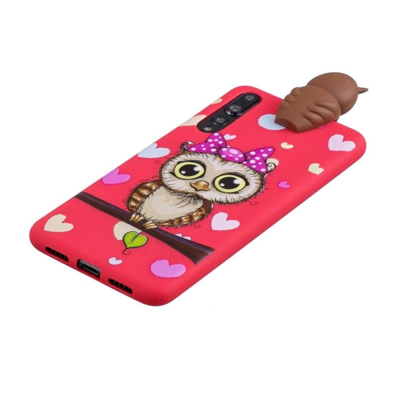 Hülle Für Huawei P20 Pro 3D Miss Owl