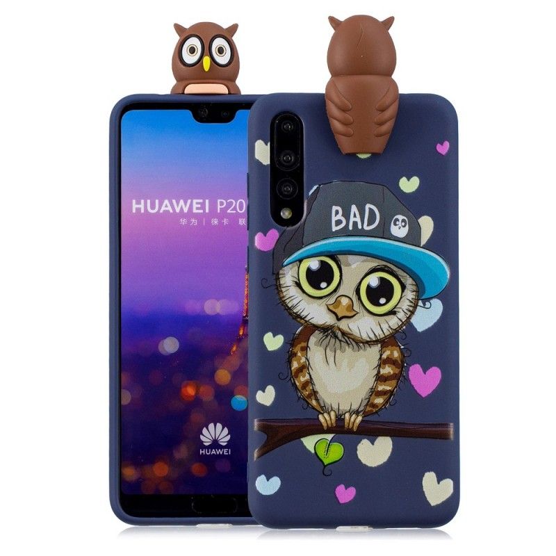 Hülle Huawei P20 Pro 3D Böser Eulenspaß