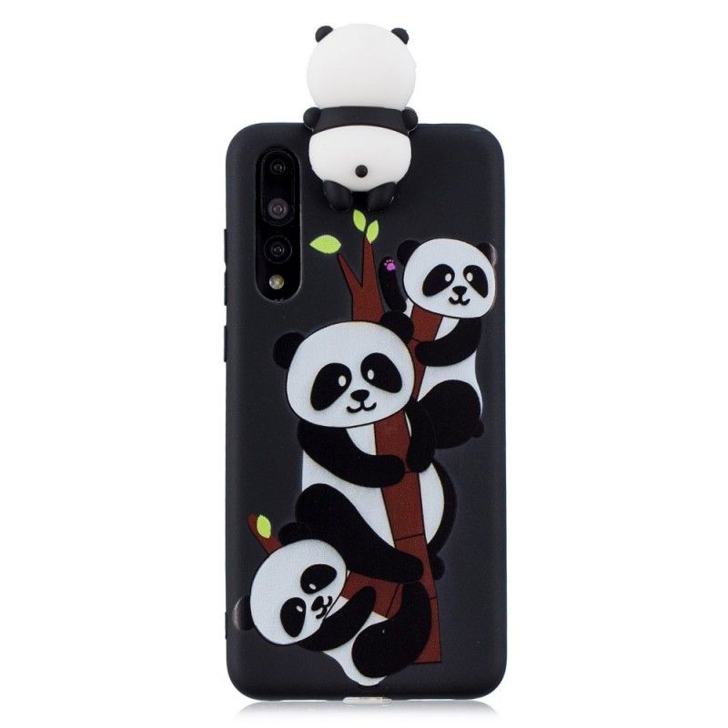 Hülle Huawei P20 Pro Handyhülle 3D Familie Von Pandas