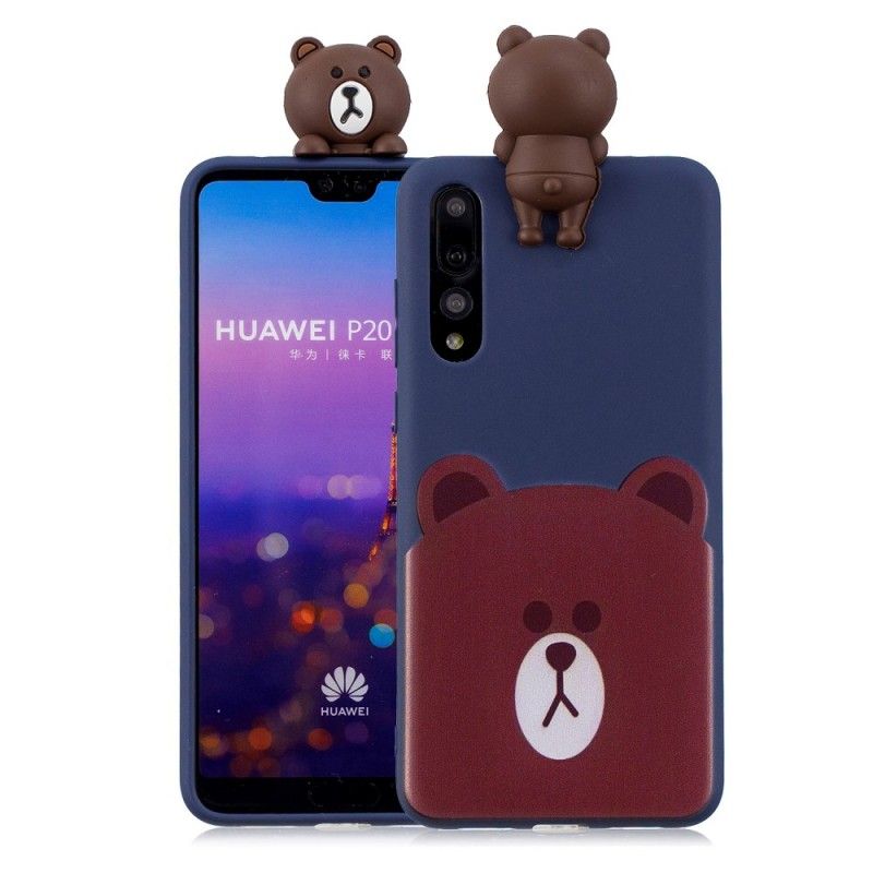 Hülle Huawei P20 Pro Handyhülle 3D Lustiger Panda