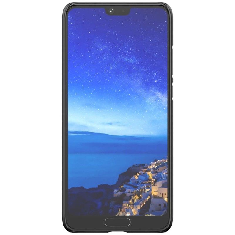 Hülle Huawei P20 Pro Schwarz Handyhülle Starrer Gefrosteter Nillkin