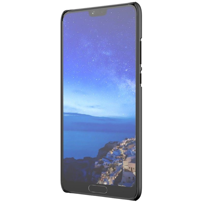 Hülle Huawei P20 Pro Schwarz Handyhülle Starrer Gefrosteter Nillkin