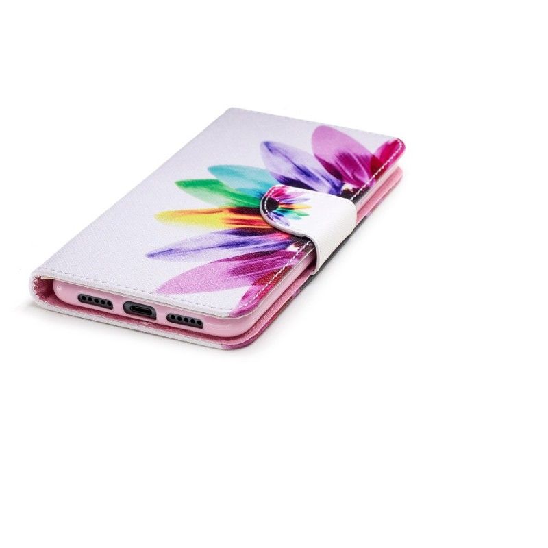 Lederhüllen Für Huawei P20 Pro Aquarellblume