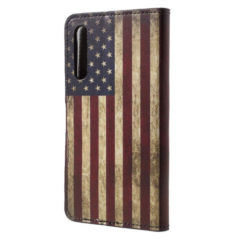 Lederhüllen Für Huawei P20 Pro Usa-Flagge