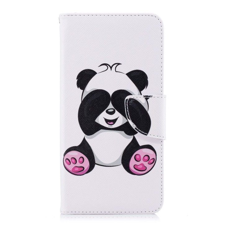 Lederhüllen Huawei P20 Pro Lustiger Panda