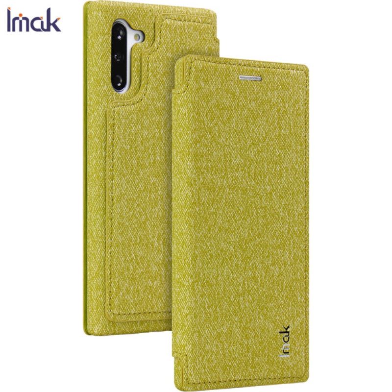 Flip Case Für Samsung Galaxy Note 10 Rot Imak Abnehmbare Schale