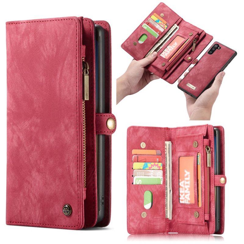 Flip Case Samsung Galaxy Note 10 Schwarz Brieftaschenetui Und Etui