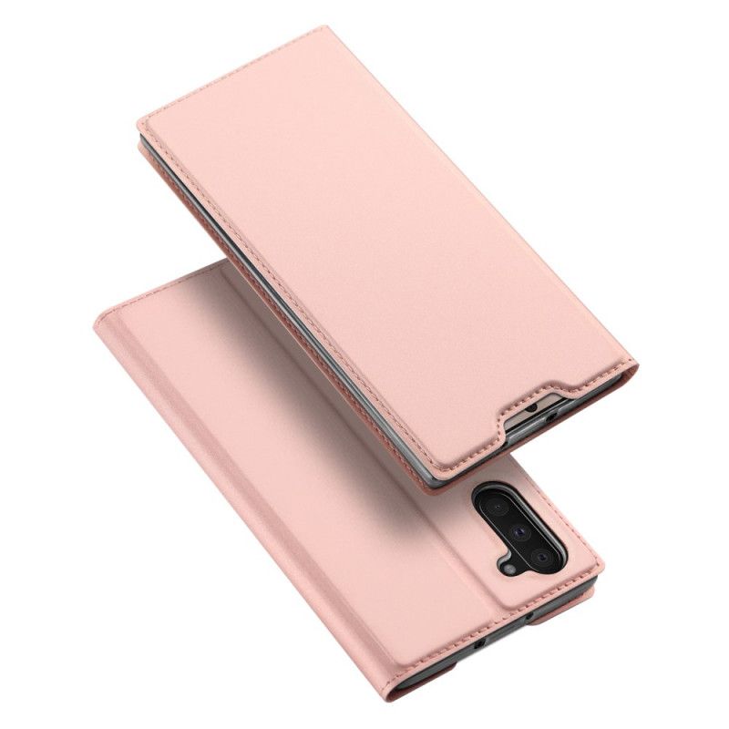 Flip Case Samsung Galaxy Note 10 Schwarz Pro-Dux-Ducis-Haut