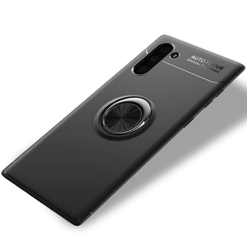 Hülle Für Samsung Galaxy Note 10 Schwarz Drehring