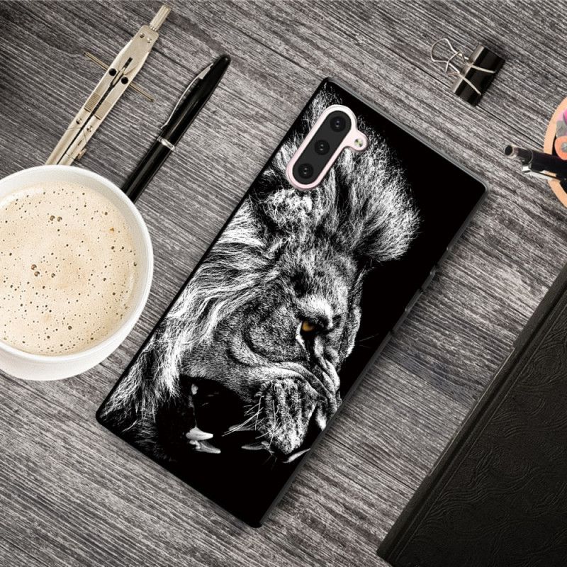 Hülle Für Samsung Galaxy Note 10 Wilder Löwe