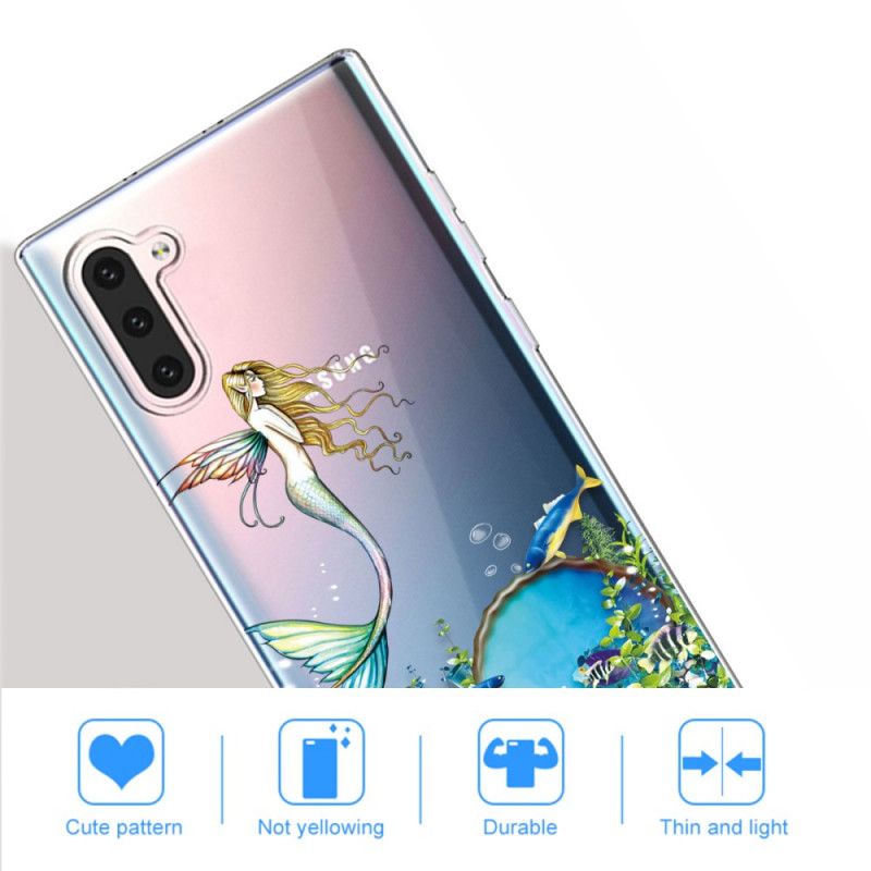 Hülle Samsung Galaxy Note 10 Blaue Sirene